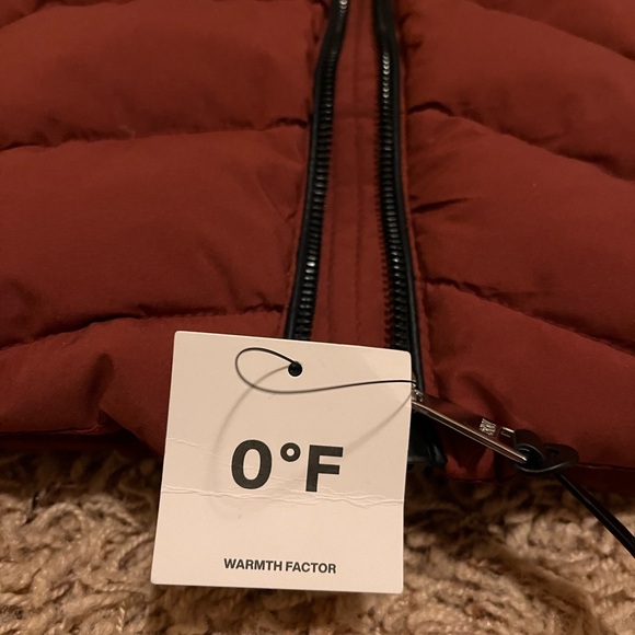 Rust DKNY 0°F Winter Jacket - Lg - Picture 4 of 5